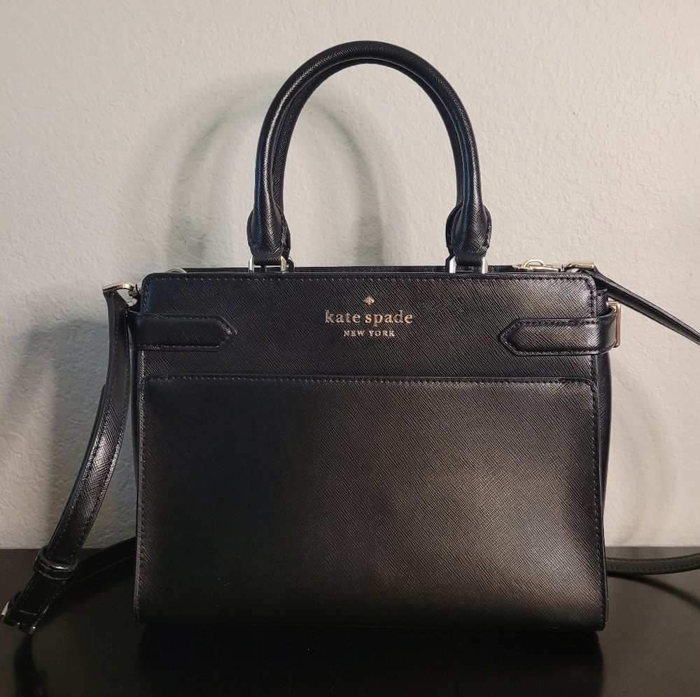 Kate Spade Staci Medium Top Zip Satchel Crossbody - Picture 2 of 13